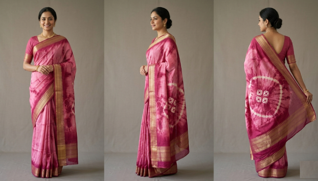 Cotton Saree Style